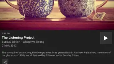 Captura de tela de BBC iPlayer Radio 2