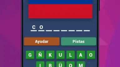 Captura de tela de ¡Adivina La Bandera! Quiz 1
