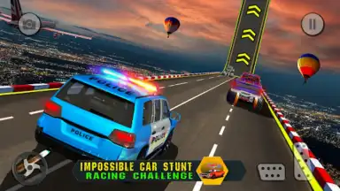 Captura de tela de Car Stunt Race 3d - Car Games 2