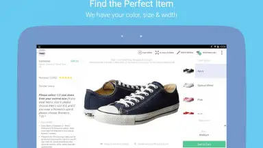 Captura de tela de Zappos 11