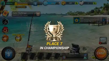 Captura de tela de Fishing Clash 8