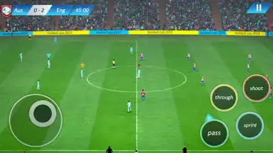 Captura de tela de Football Soccer League Game 3D 15
