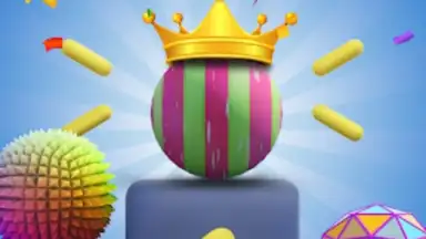 Captura de tela de Candy Ball Run - Rolling Games 2