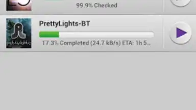 Captura de tela de BitTorrent 1