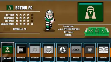 Captura de tela de Pixel Cup Soccer - Lite 1