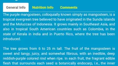 Captura de tela de Food Dictionary 10