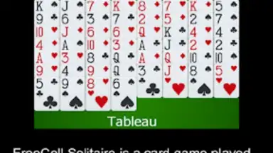 Captura de tela de FreeCell Cards 1