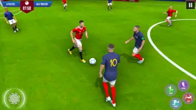 Captura de tela de Football Games 2026 Real Kick 3