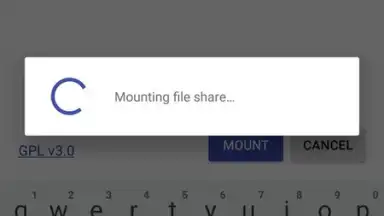 Captura de tela de Android Samba Client 1