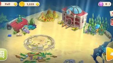Captura de tela de Undersea Solitaire Tripeaks 1