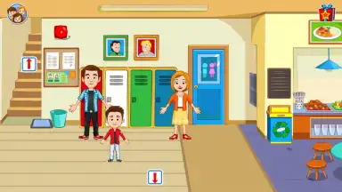 Captura de tela de My Town : School Free 2
