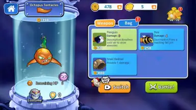 Captura de tela de Crazy Octopus 5