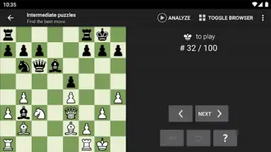 Captura de tela de Chess Tactics Pro 15