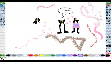 Captura de tela de Tux Paint 2