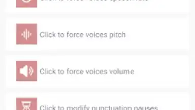Captura de tela de Acapela TTS Voices 5