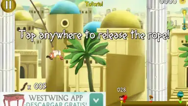 Captura de tela de Rope Escape Atlantis 1