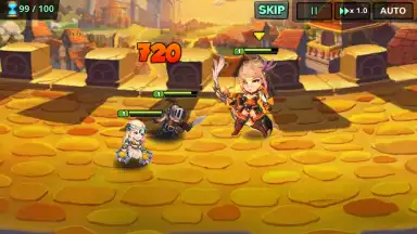 Captura de tela de Super Villain War: Lost Heroes 6