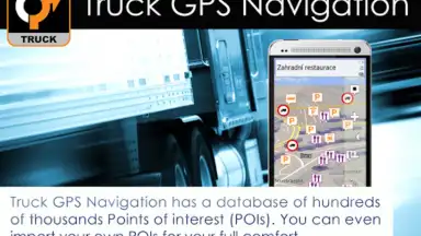 Captura de tela de Aponia Truck Navigation 7