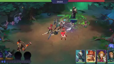 Captura de tela de Wonder Heroes 5
