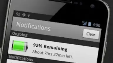 Captura de tela de Battery 3