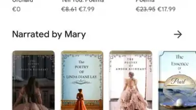 Captura de tela de Google Play Books 2