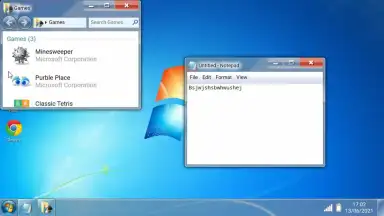 Captura de tela de Win7 Simu 8