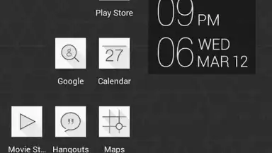 Captura de tela de Atom Launcher 5