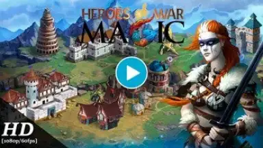 Captura de tela de Heroes of War Magic 1