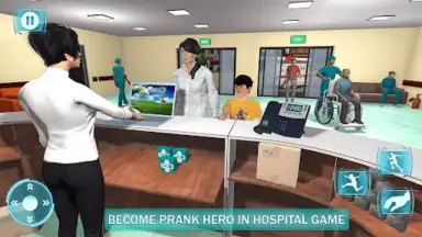 Captura de tela de Scary Doctor 3D Pranks Fun 5