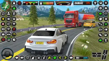 Captura de tela de Car Driving School 2