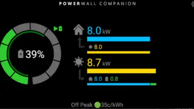 Captura de tela de Powerwall Companion 14