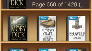 Captura de tela de Ebook Reader 11