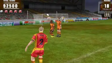 Captura de tela de Football Kicks 3