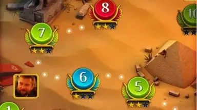Captura de tela de Pyramid Solitaire Saga 4