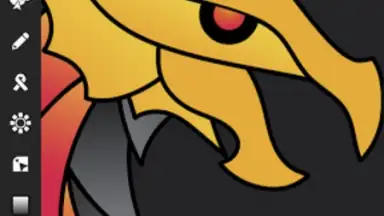 Captura de tela de Vector Ink: SVG, Illustrator 10