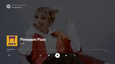 Captura de tela de Spotify for Android TV 1