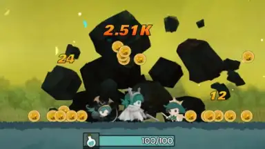Captura de tela de Tap Dragon: Little Knight Luna 2