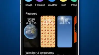 Captura de tela de Lock Screen iOS 16 6