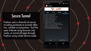 Captura de tela de Psiphon Pro 13