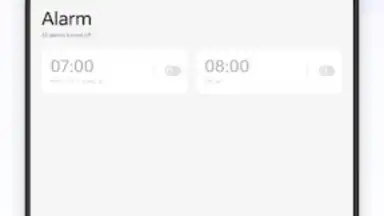 Captura de tela de OPPO Clock 4