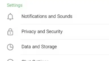 Captura de tela de Graph Messenger 5