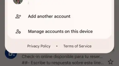 Captura de tela de Gmail 4