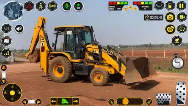 Captura de tela de Snow Excavator Construction 3D 1