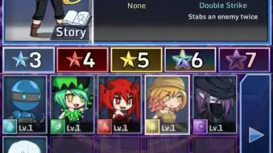 Captura de tela de Gacha World 4