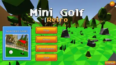 Captura de tela de Mini Golf: Retro 6
