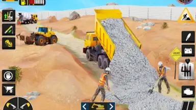 Captura de tela de City Road Construction Game 3D 4
