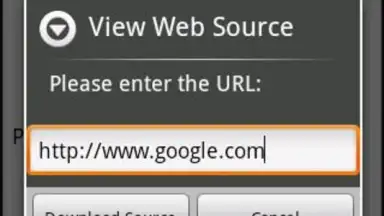 Captura de tela de View Web Source 2