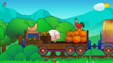 Captura de tela de Animal Train 3