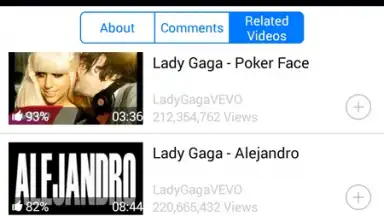 Captura de tela de MyTube YT Player 4