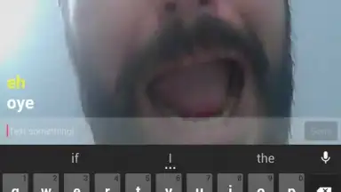 Captura de tela de Yahoo Livetext 1